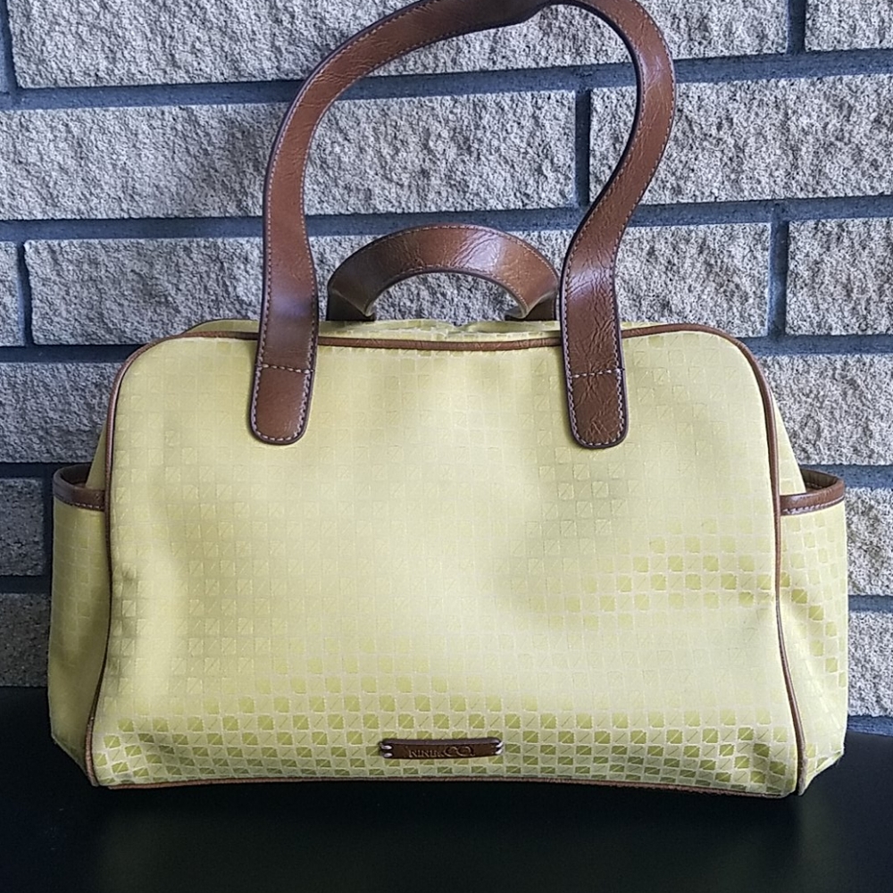 Nine & Co. by Nine West Yellow Handbag Bag
